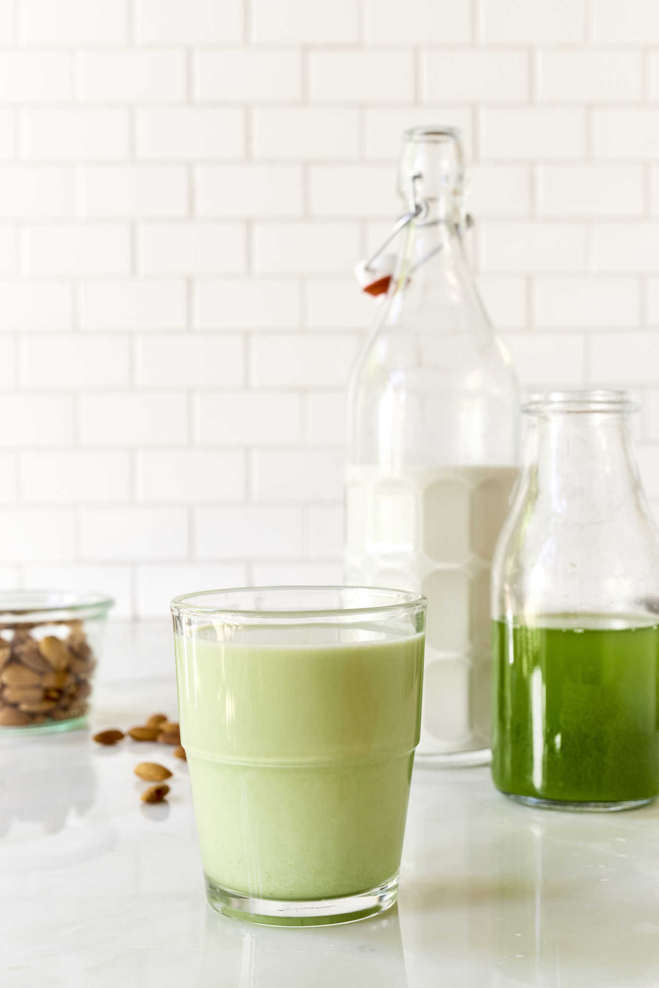 Green Juice and Almond Milk The Blender Girl