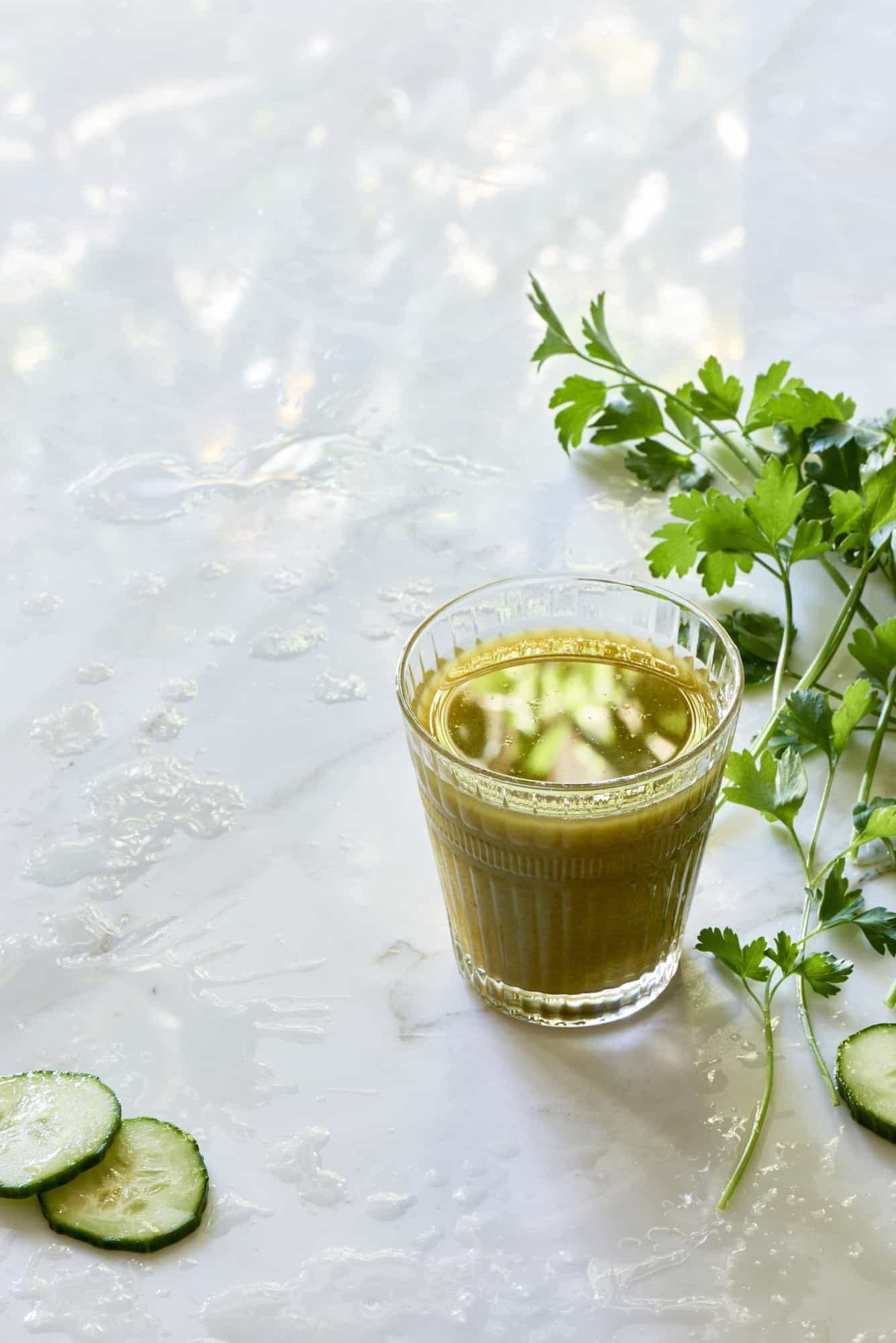 Sweet Green Juice For Allergy Relief - The Blender Girl 