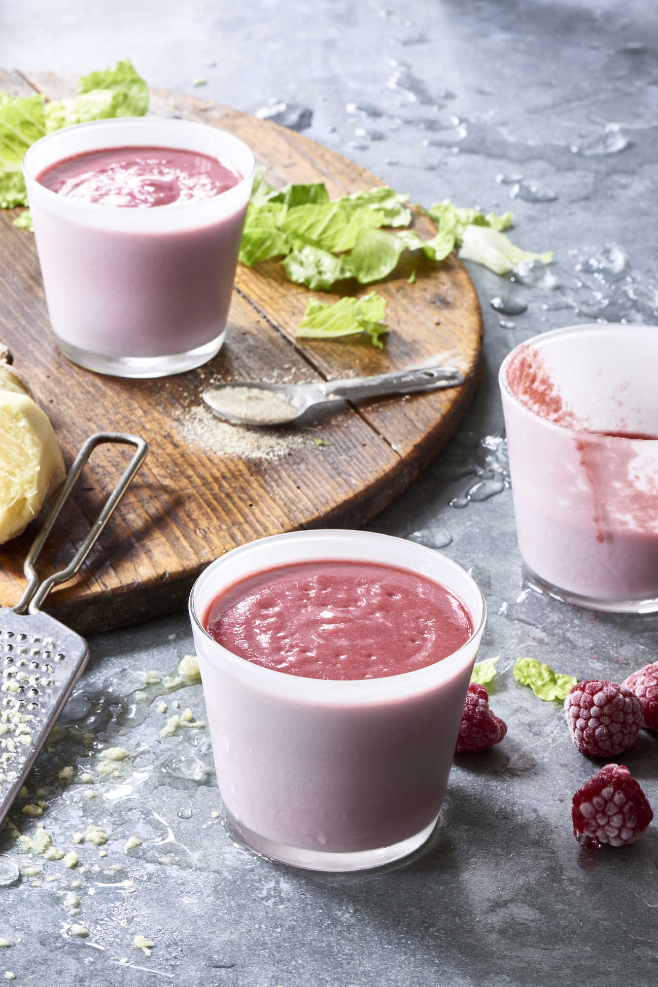 Raspberry Protein Smoothie The Blender Girl