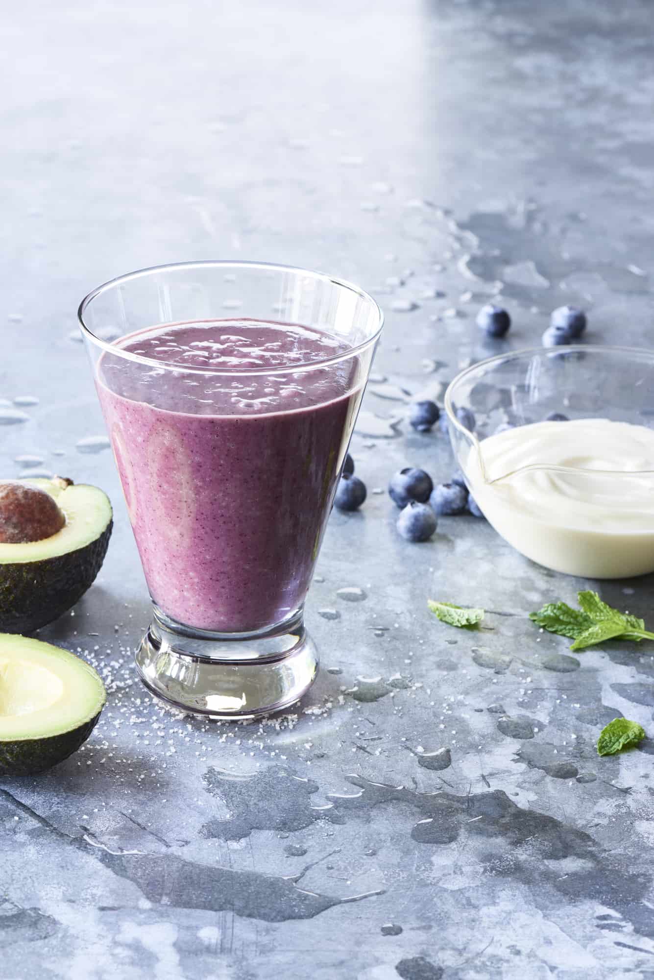 Avocado Berry Smoothie {Vegan + GlutenFree} The Blender Girl