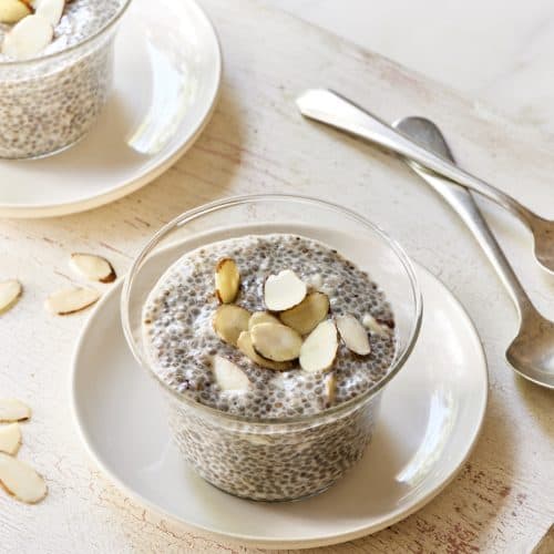 Almond Milk Chia Pudding {Vegan, PaleoFriendly} The Blender Girl