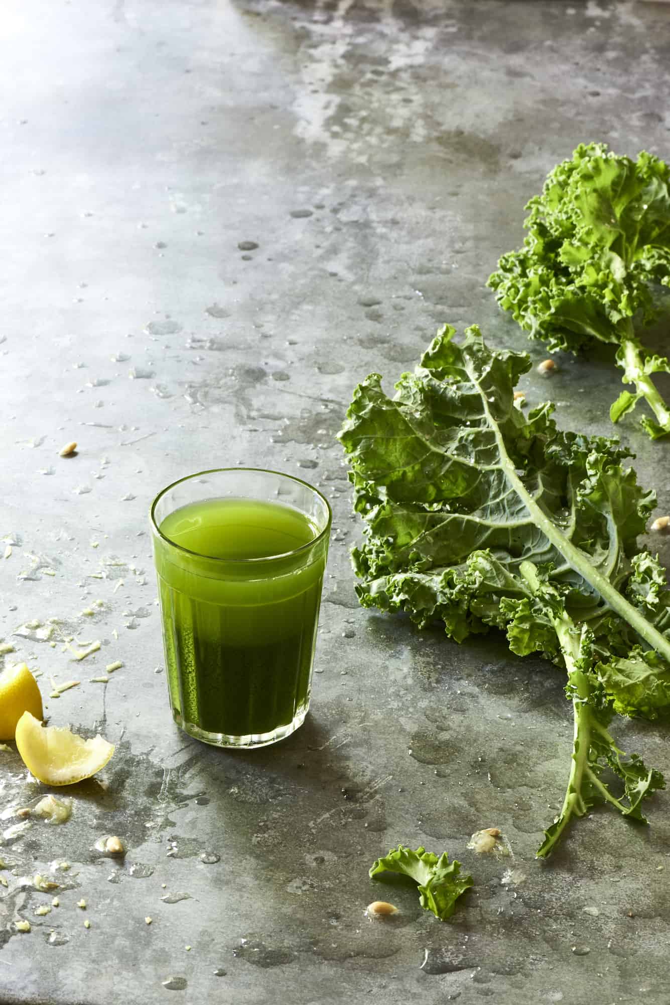 Apple Lemon Ginger Spinach Juice The Blender Girl