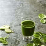 Colon Cleanse Juice with Spinach and Apple