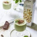 Vegan Frozen Grasshopper Drink