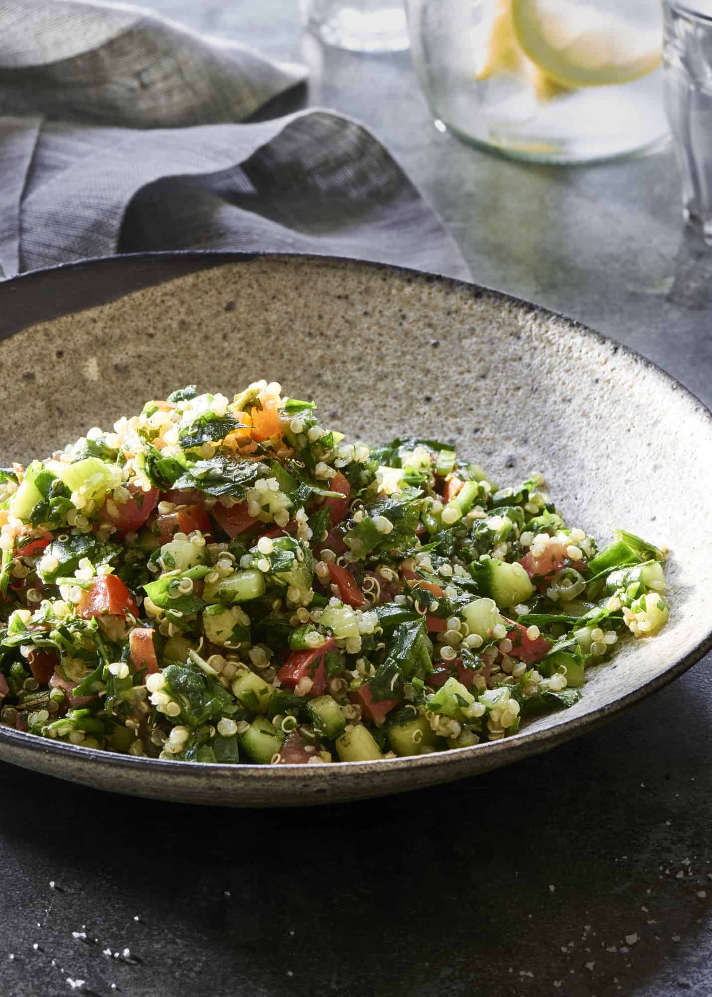 Quinoa Tabouli - The Blender Girl