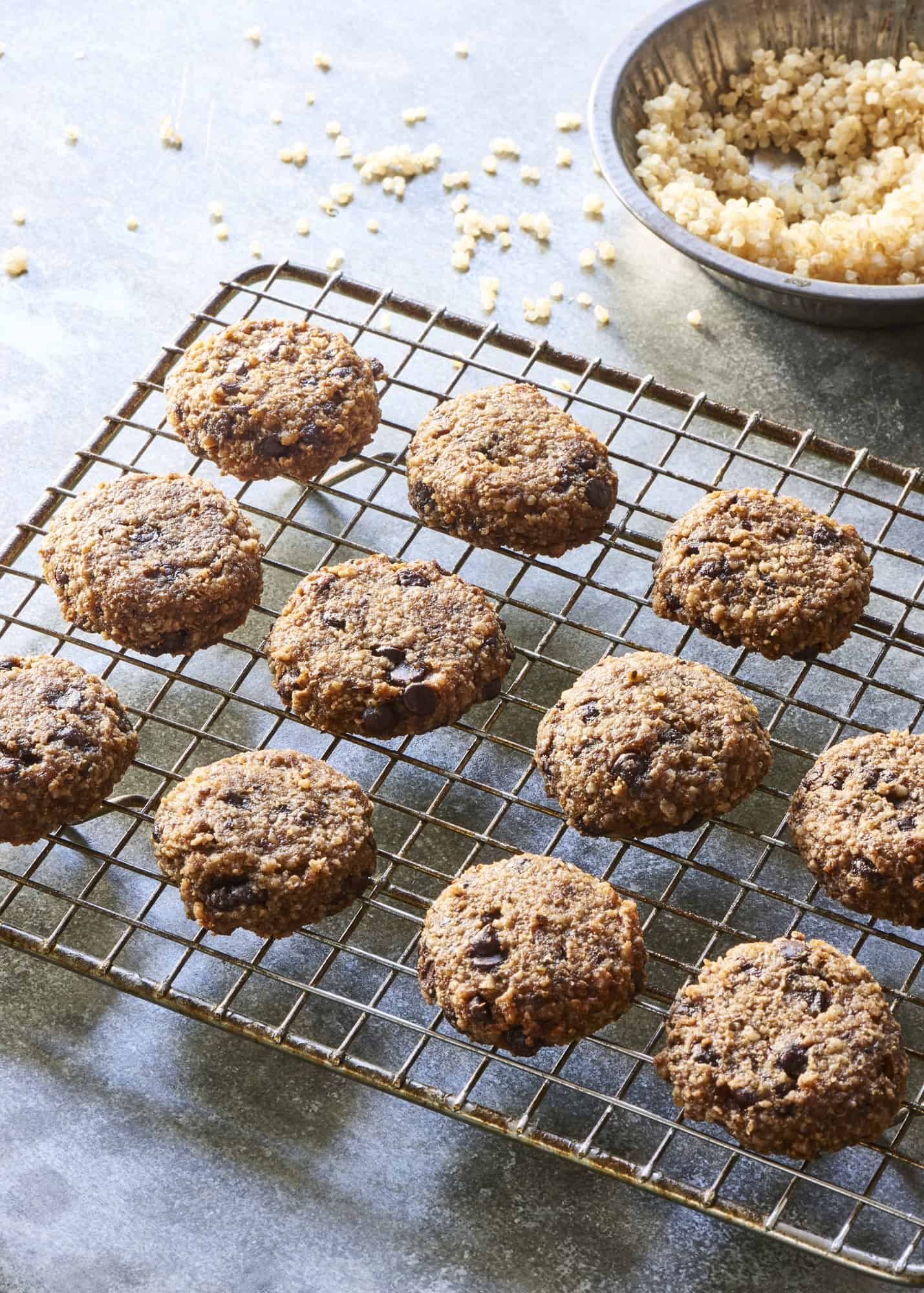 Quinoa Chocolate Chip Cookies The Blender Girl