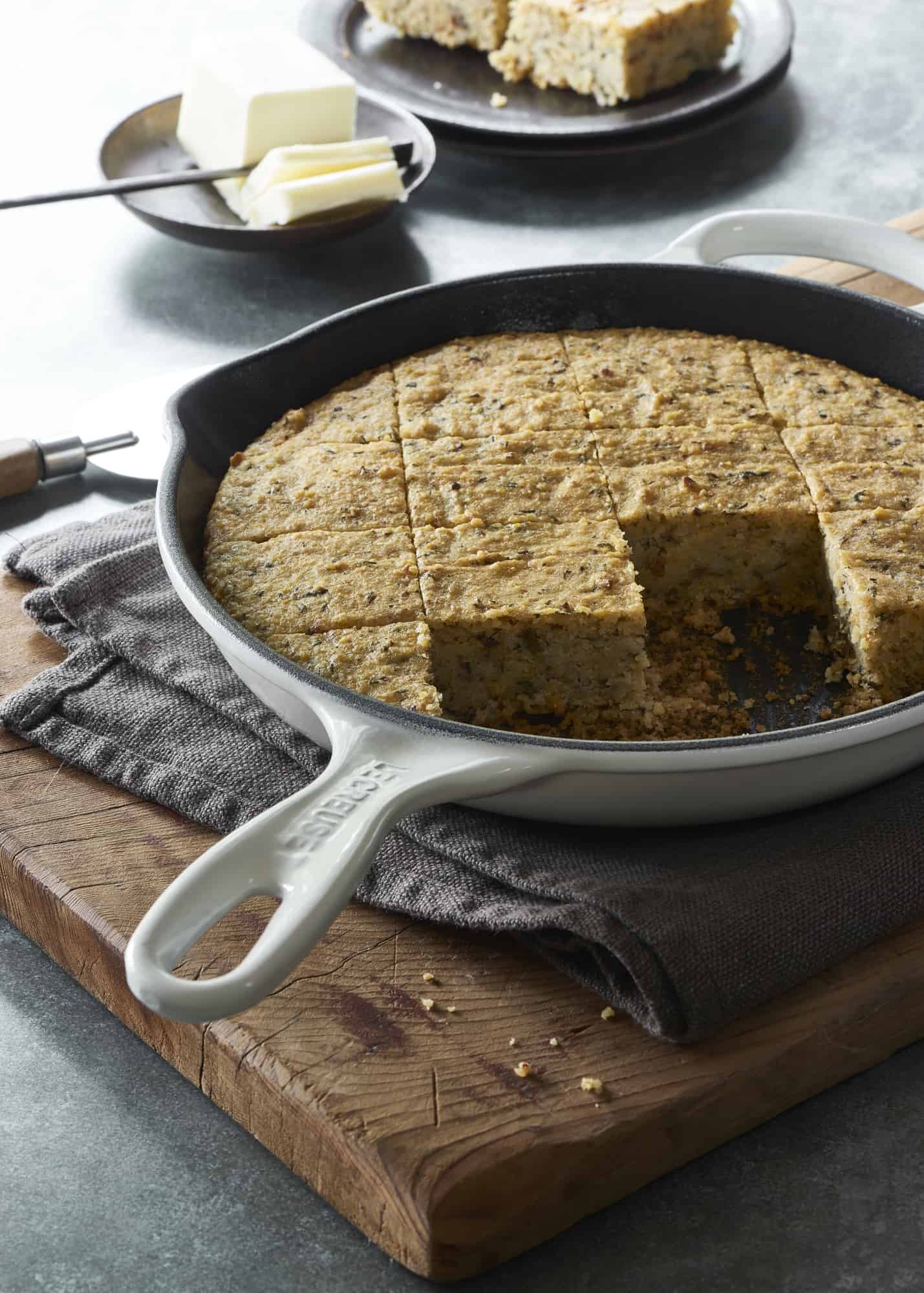 Vegan Gluten-Free Cornbread {Allergy Free} - The Blender Girl