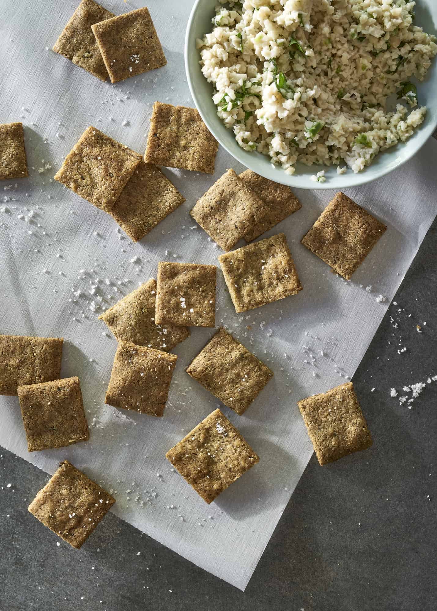 Rosemary Vegan GlutenFree Crackers The Blender Girl