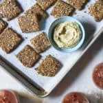 Vegan Gluten Free Crackers from Oh She Glows