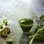 Mint Kiwi Grape Collard Greens Juice