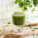 Apple, Parsley, Mint, & Cilantro Juice