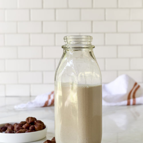 Hazelnut Milk Recipe {Raw + Vegan + GF + Paleo} The Blender Girl