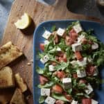 Tomato Salad with Tomato and Arugula