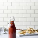 Homemade Ketchup in a bottle