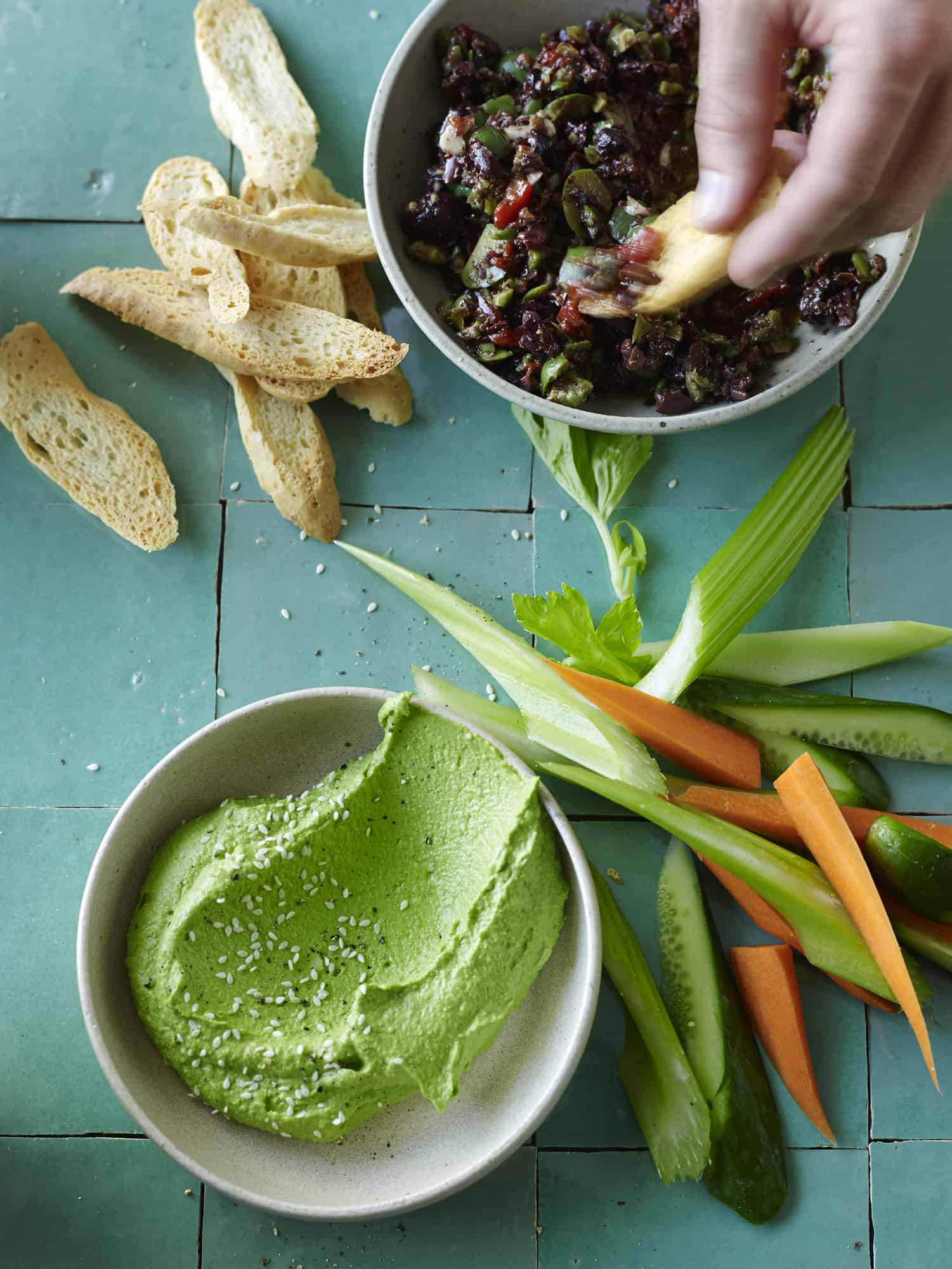 Epic Edamame Dip The Blender Girl