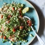 Lemon Quinoa Salad with Basil