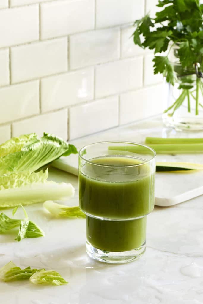 Sleep Elixir Green Juice from the 3 Day Juice Cleanse The Blender Girl
