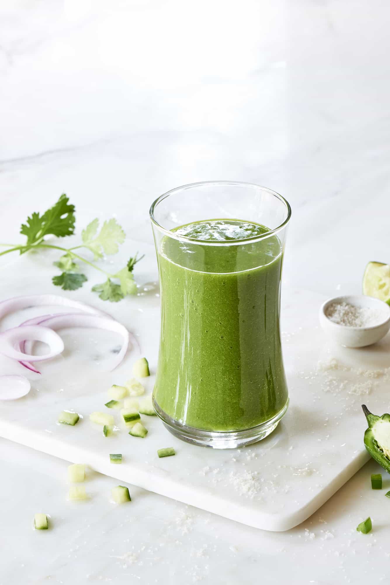 Mind-Blowing Mango Green Smoothie - The Blender Girl