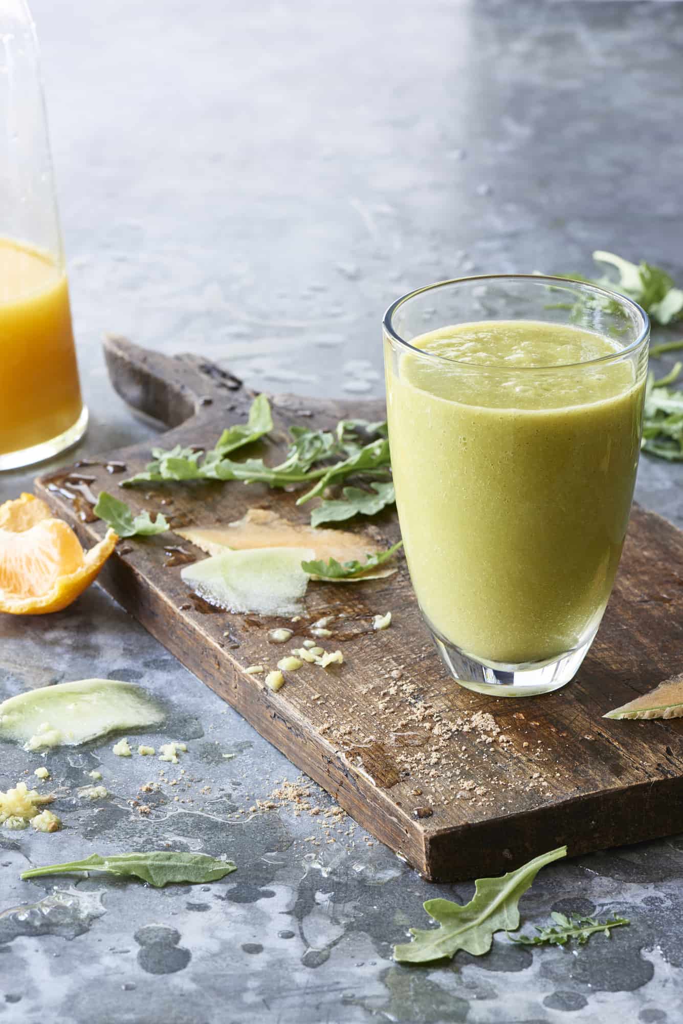 Melon Ginger Smoothie {KidFriendly The Blender Girl