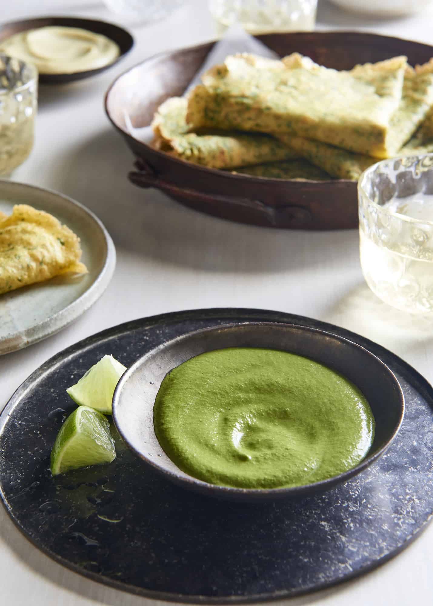 Cilantro Mint Chutney {Vegan, GlutenFree} The Blender Girl