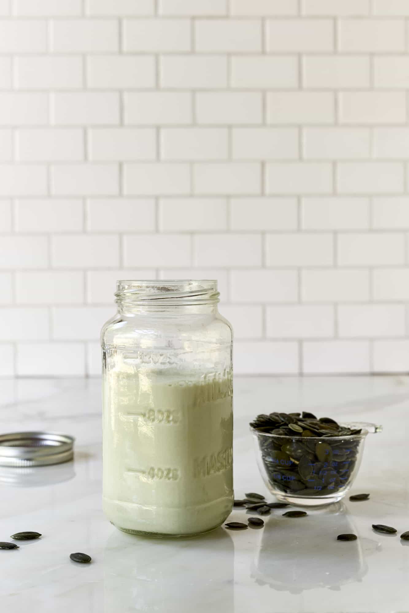Pumpkin Seed Milk Recipe {Raw + Vegan + Paleo} The Blender Girl