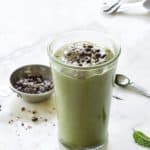 Mint-Chip Chlorella Smoothie