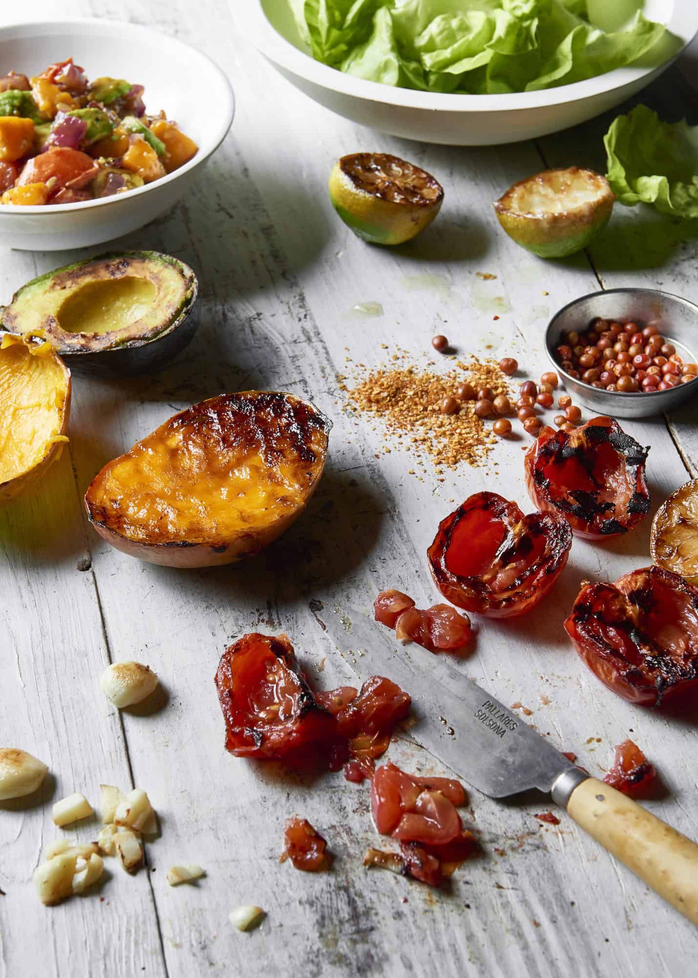 Grilled Fruit Salad {Vegan, Gluten-Free, Paleo-Friendly} - The Blender Girl