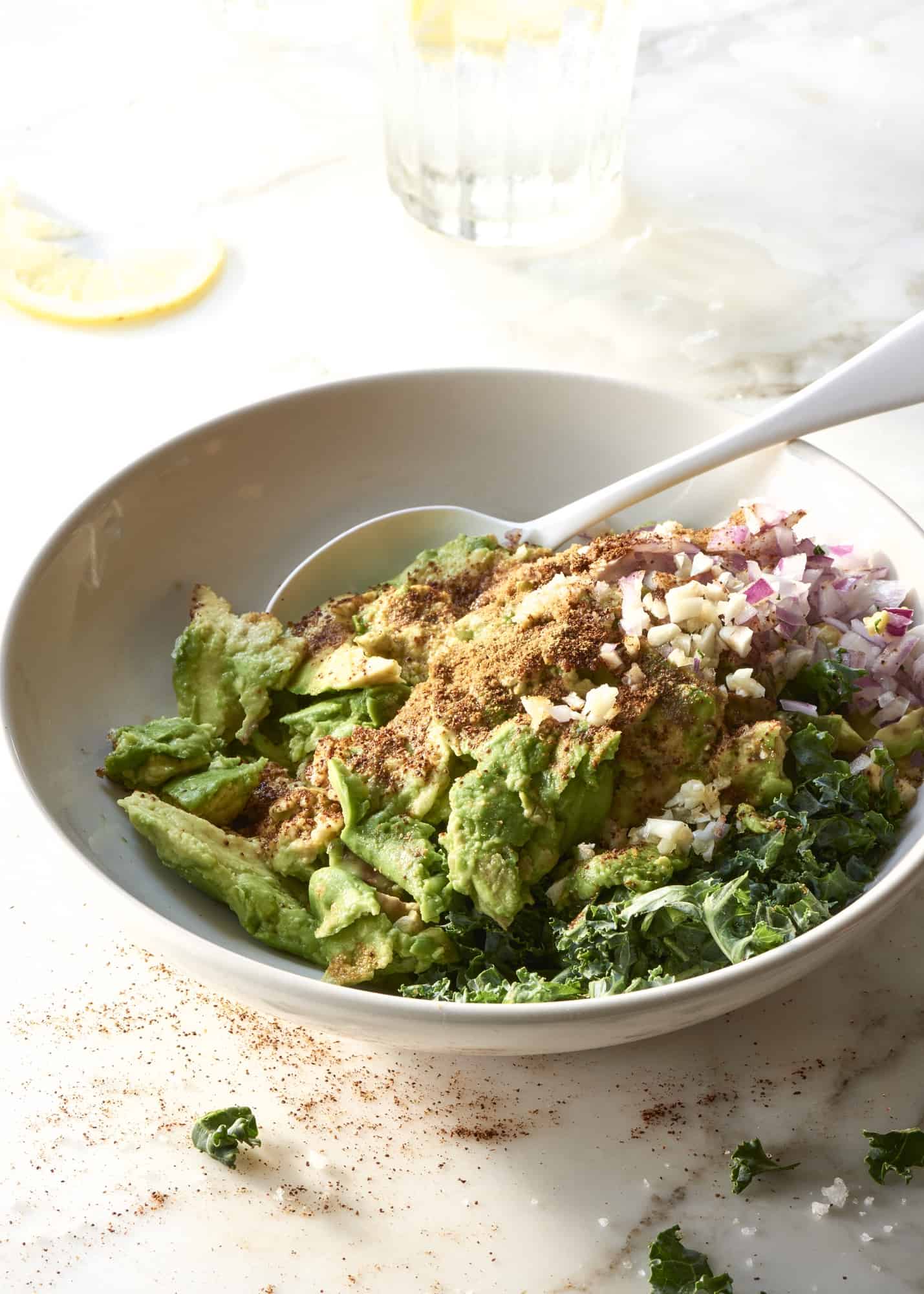 Kale Guacamole - The Blender Girl