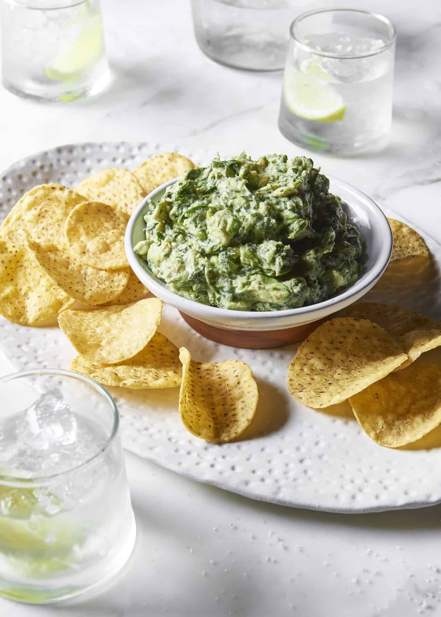 Creamy Spinach Avocado Dip - The Blender Girl