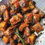 Ottolenghi's Roasted Butternut Squash with Cardamom and Nigella Seeds