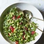 Strawberry Avocado Mâche Salad