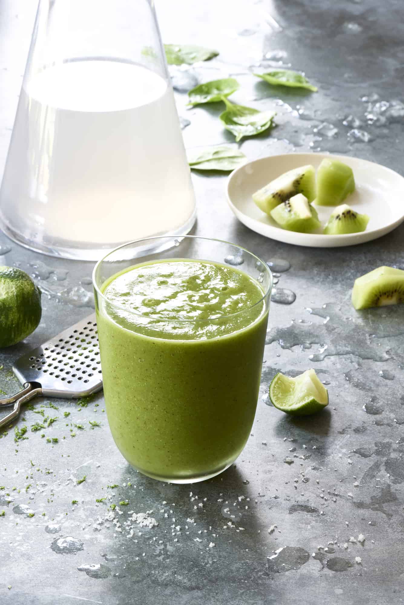 Sweet Kiwi Green Smoothie The Blender Girl