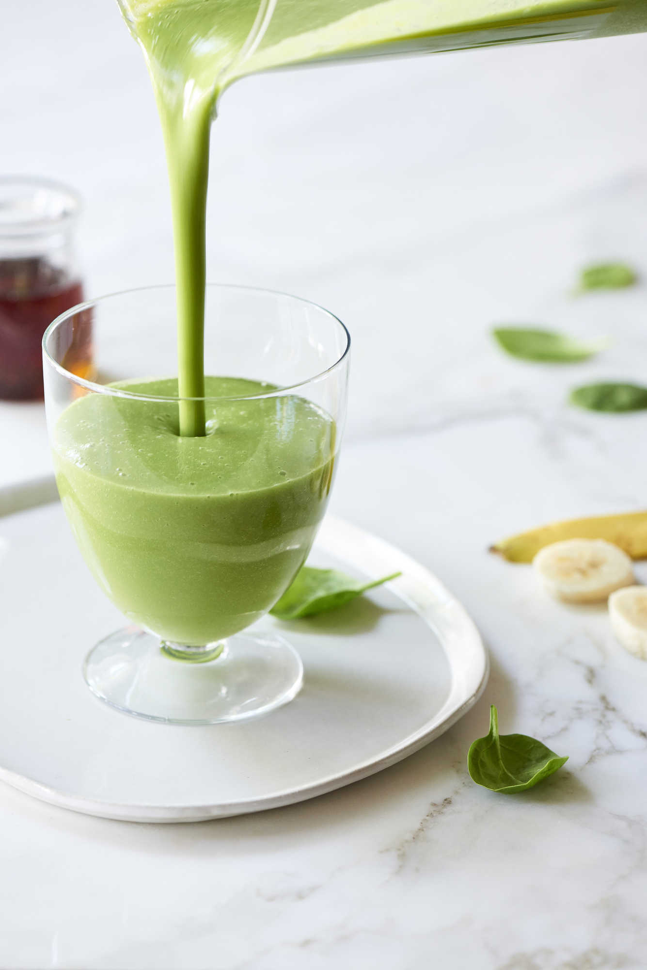 Peach Mango Smoothie that Tastes Like Caramel The Blender Girl