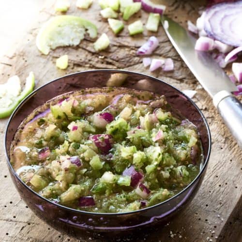 Tomatillo Salsa The Blender Girl