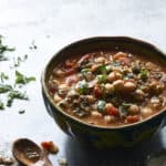 Vegan Swiss Chard and Chickpea Soup