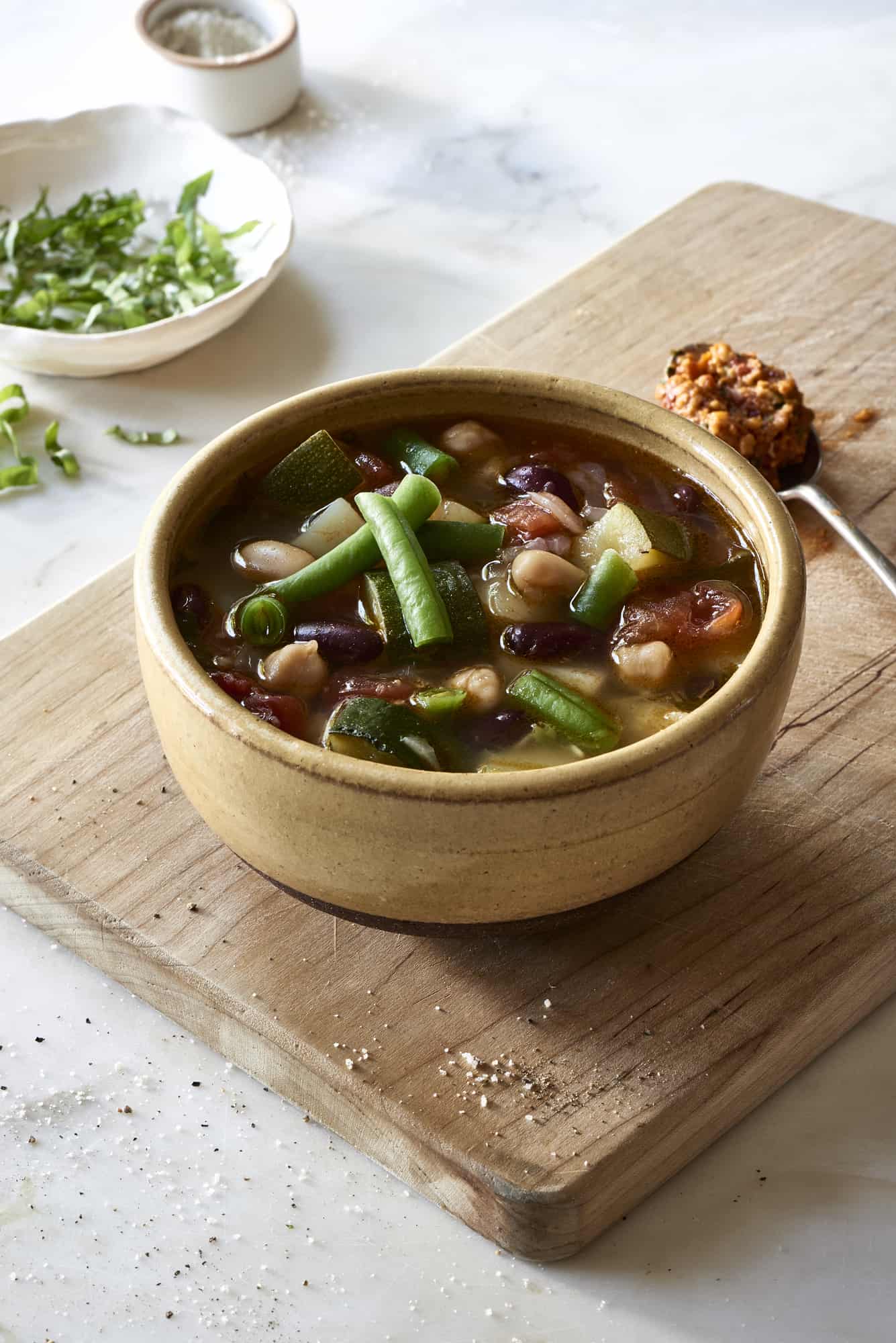 Vegetable Soup with Pistou - The Blender Girl