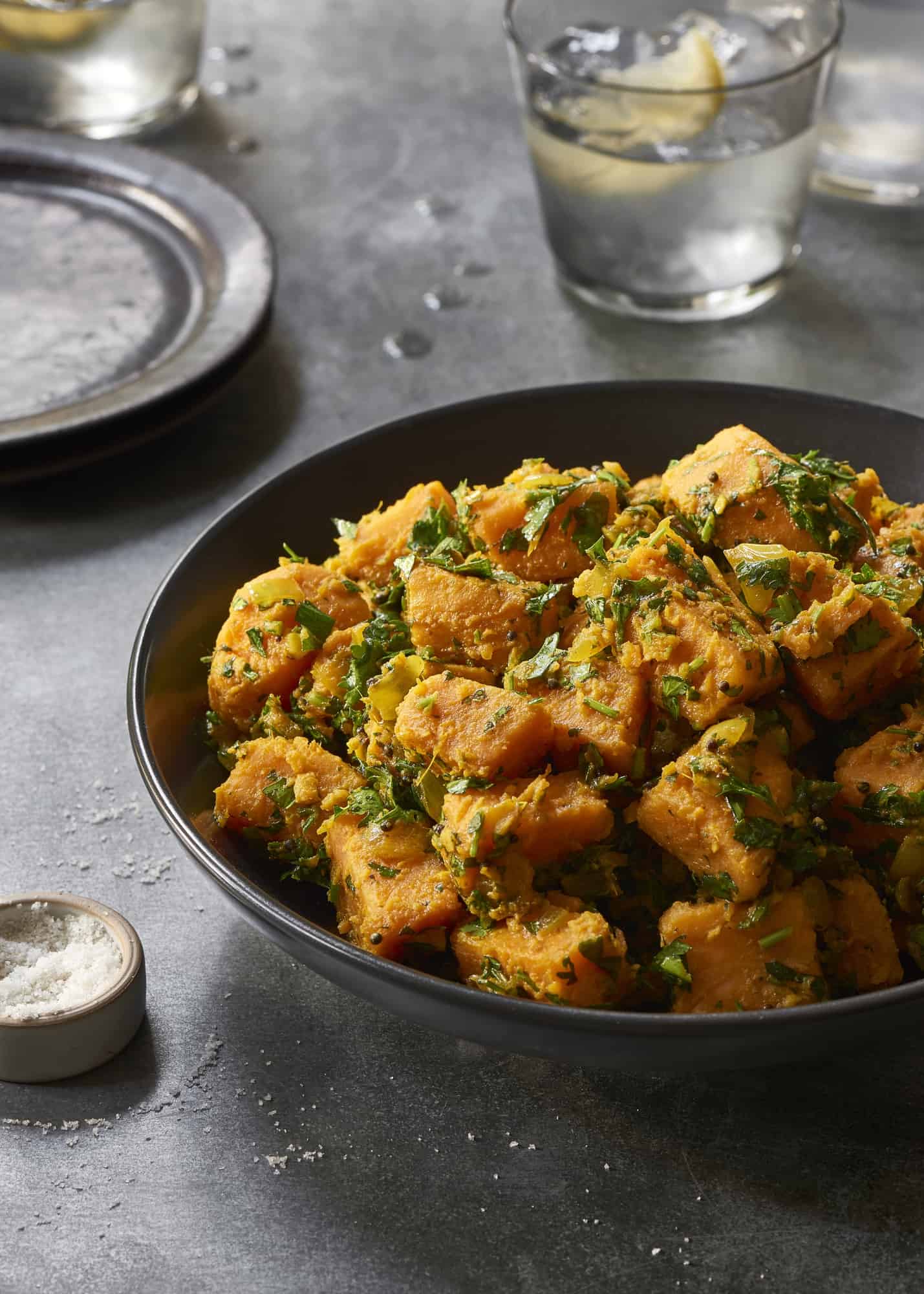 Crazy-Amazing Curried Sweet Potatoes - The Blender Girl