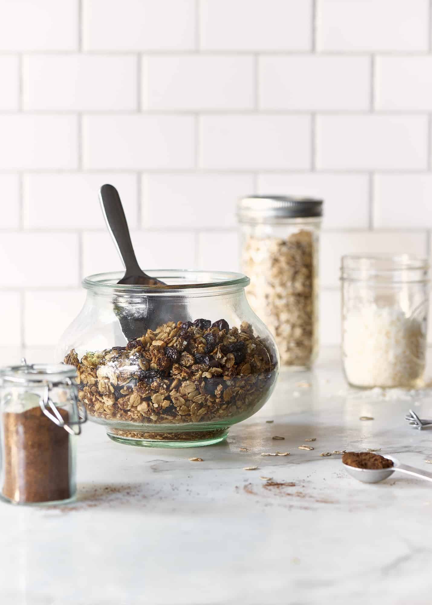 Savory Granola {Vegan + Gluten-Free} - The Blender Girl