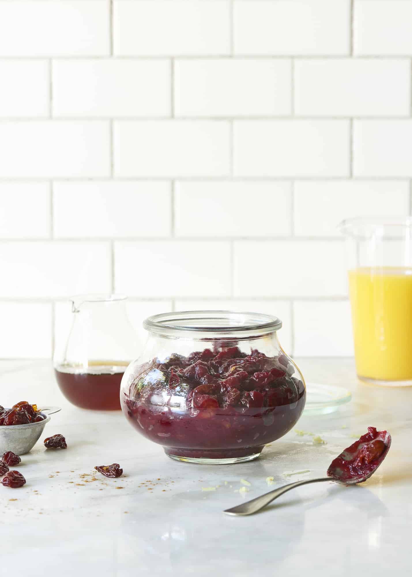 Cranberry Sauce with Orange Juice The Blender Girl