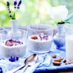 Lavender Chia Pudding Vegan