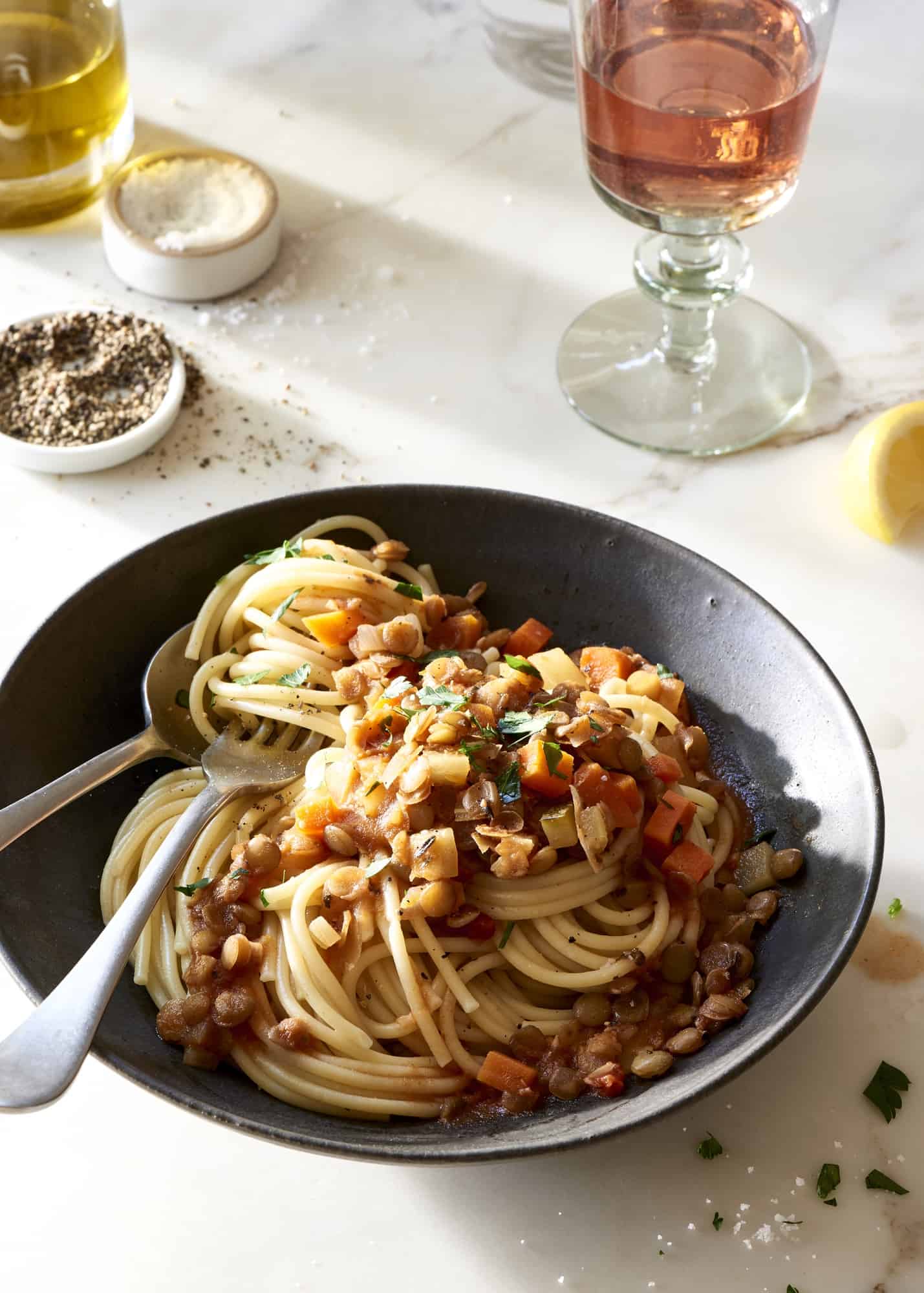 The Best Lentil Pasta {Vegan + GlutenFree} The Blender Girl