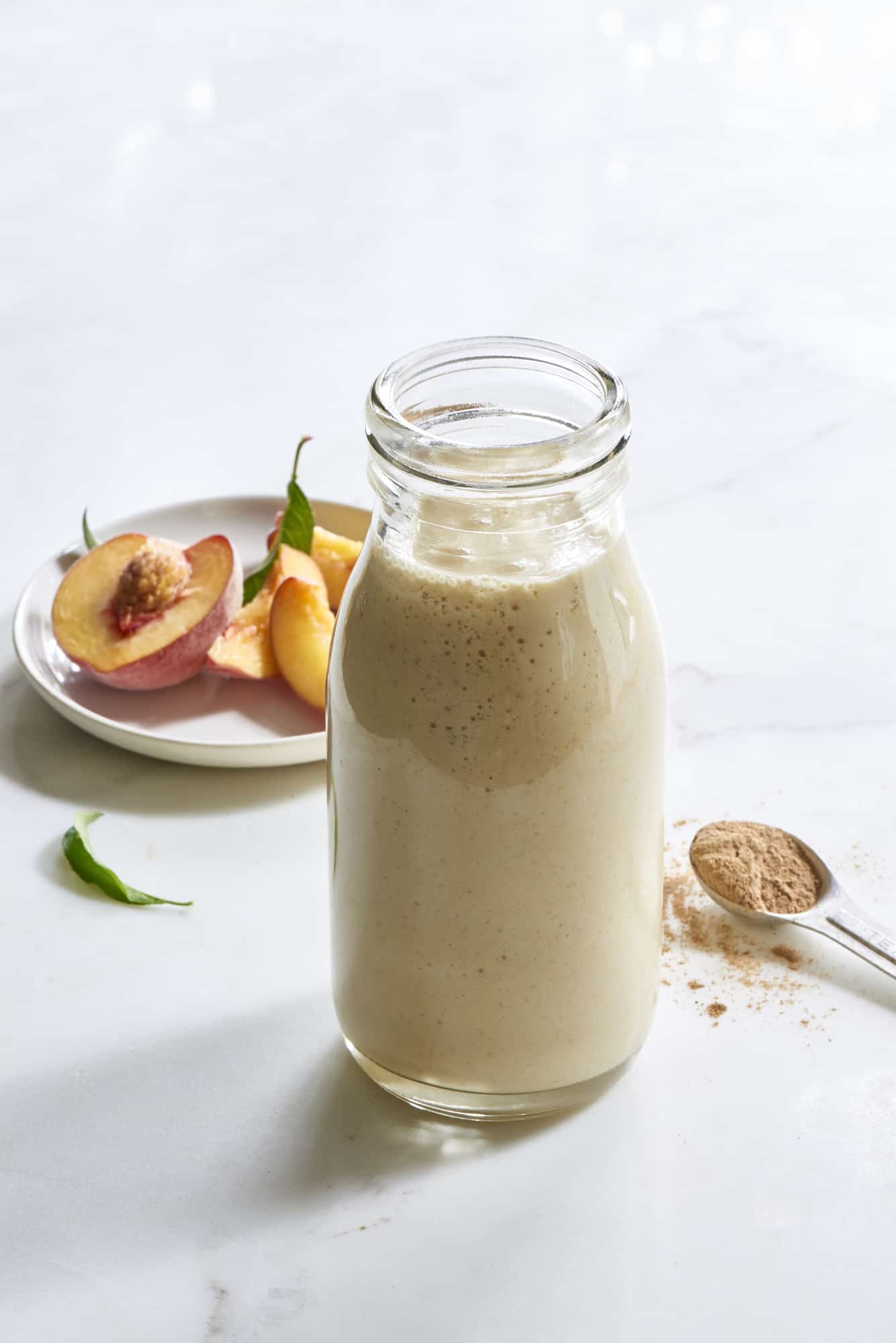 Peach Pie Smoothie - The Blender Girl