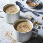 Vegan Pumpkin Spice Latte in mugs