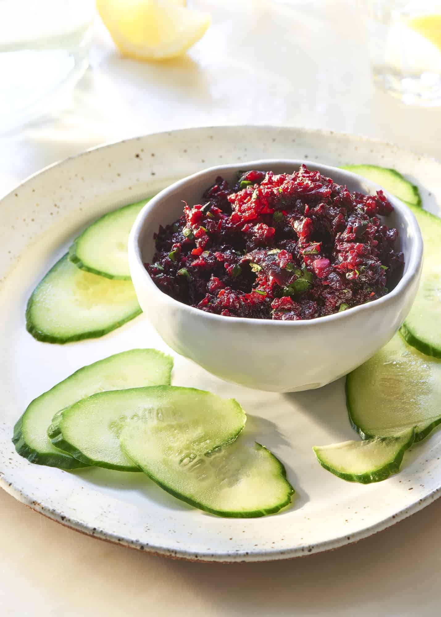 Righteous Roasted Beet Dip The Blender Girl