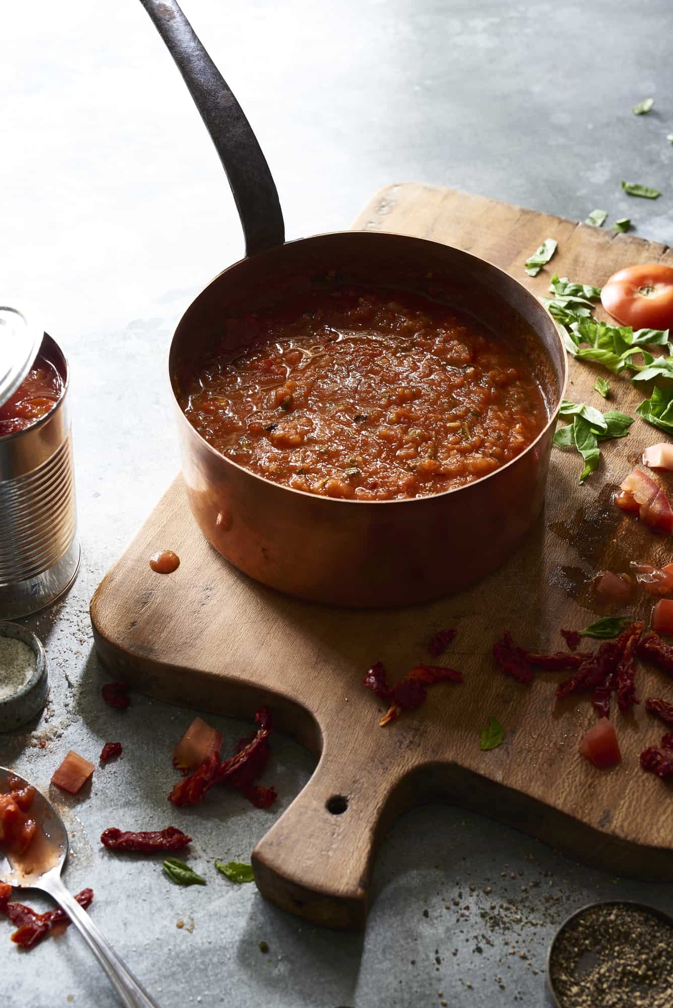 Roasted Tomato Basil Soup - The Blender Girl