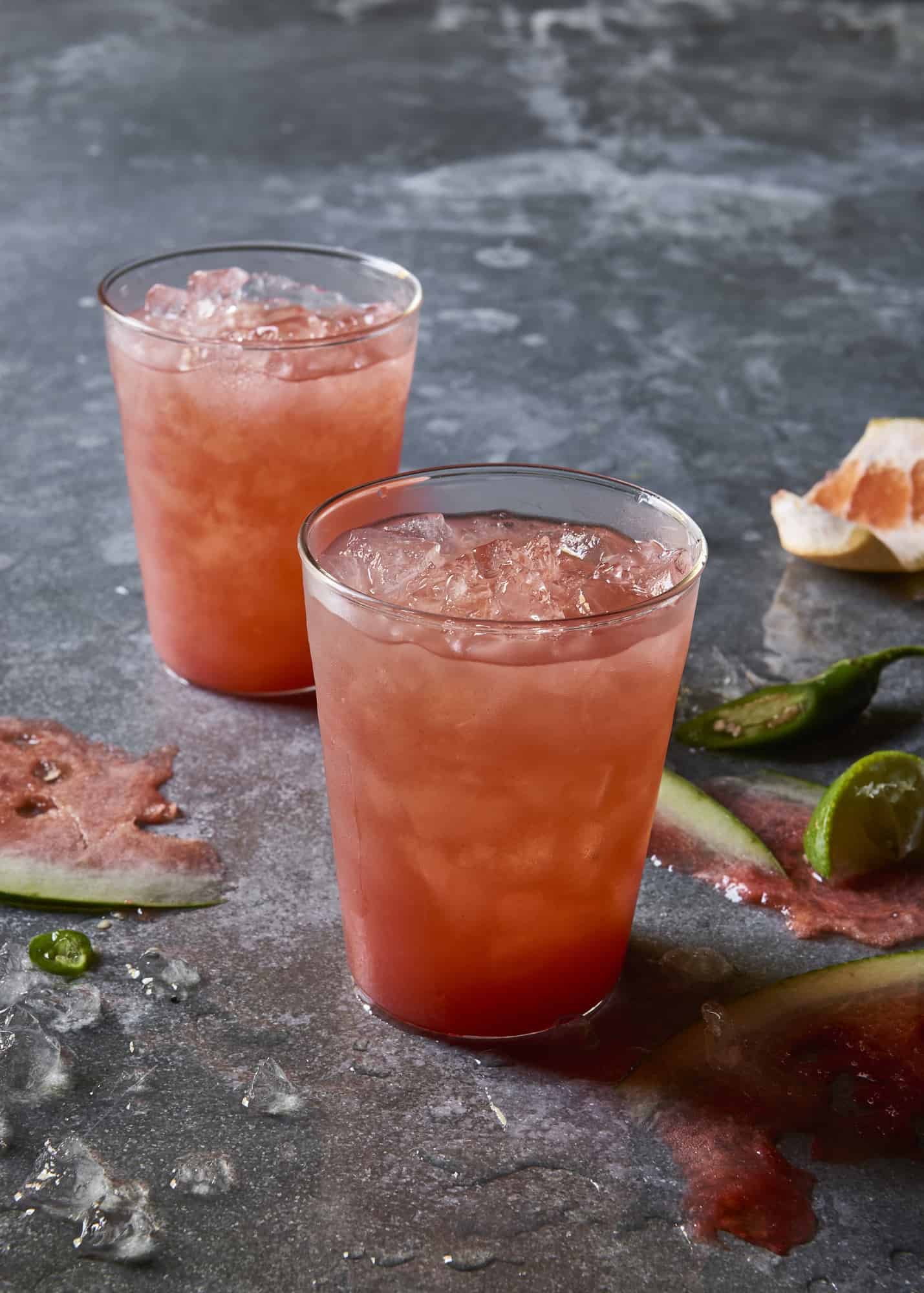 Lime Chile Grapefruit Watermelon Juice The Blender Girl