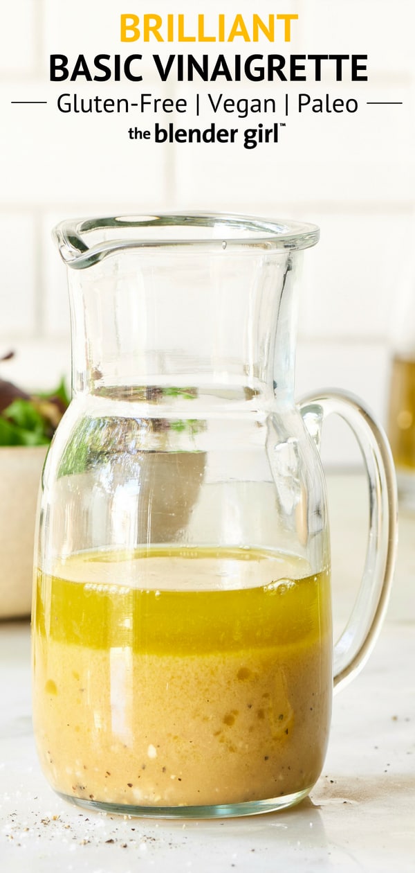 Homemade Vinaigrette Dressing Recipe - The Blender Girl