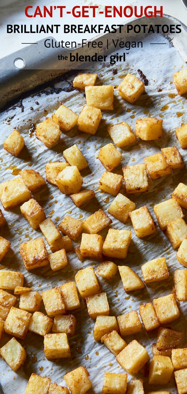 Roasted Breakfast Potatoes Vegan, Gluten-Free - The Blender Girl