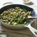 Charred Haricots Verts with Shallots and Herbs