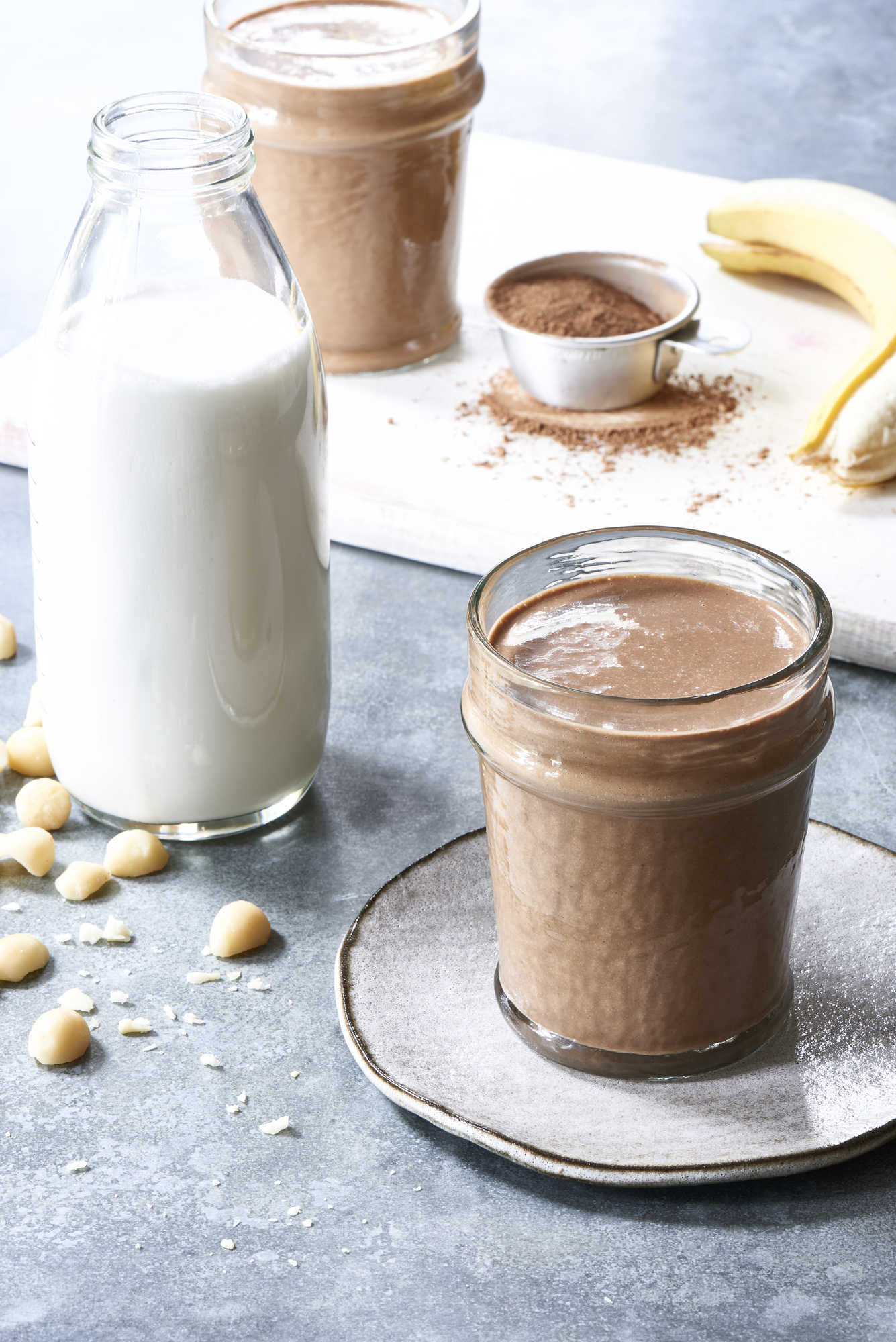 Macadamia Milk Chocolate Smoothie - The Blender Girl